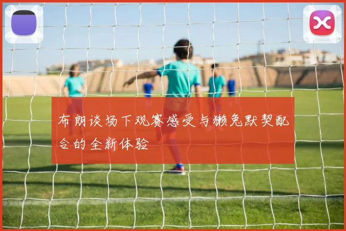 布朗谈场下观赛感受与獭兔默契配合的全新体验